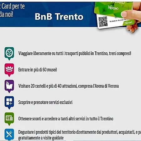 Bnb Trento 3* Тренто